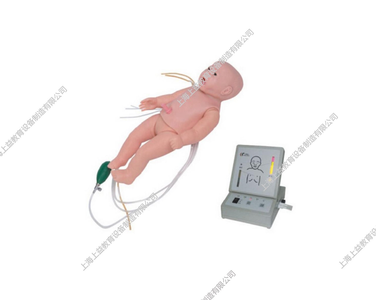 PD5128 全功能新生兒高級標(biāo)準(zhǔn)化模擬病人（護理、CPR、聽診、除顫起博、心電監(jiān)護五合一）